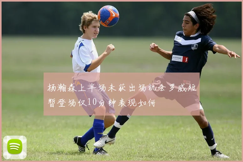 杨瀚森上半场未获出场机会罗威短暂登场仅10分钟表现如何